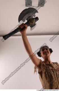 ANISE STANDING POSE WITH AX